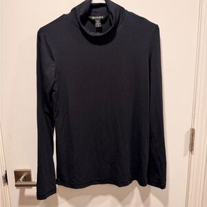 Athleta Women's Classic Black Long Sleeve Turtleneck